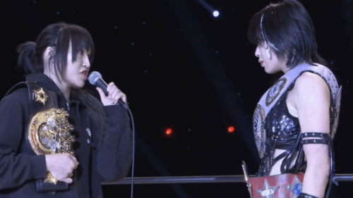 Syuri challenges Saya Kamitani for Wrestle Kingdom 20, Konami wins Wonder of Stardom title