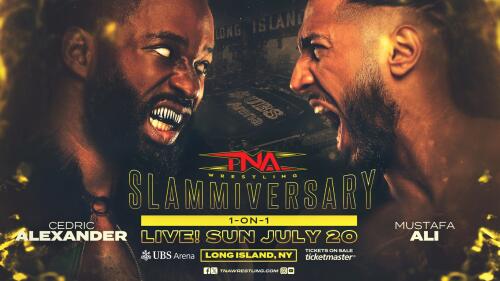 Cedric Alexander Renews Hostilities With Mustafa Ali at Slammiversary