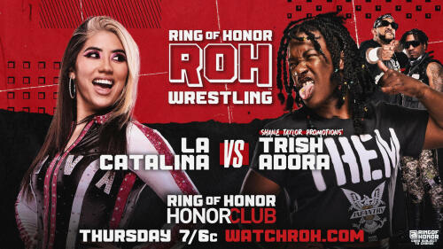 ROH On Honor Club (5/29/2025) Results: La Catalina vs. Trish Adora, Rhyno & Hologram vs. Frat House