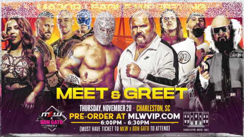 Arn Anderson, Mistico, Isla Dawn & more Meet & Greet in Charleston Nov 20
