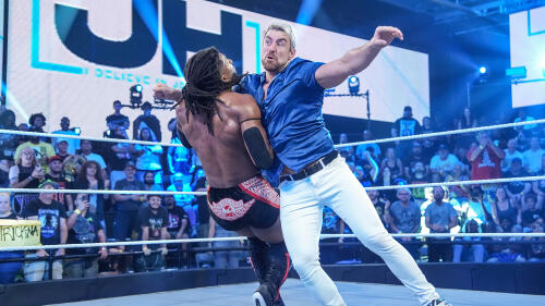 Trick Williams Attacked by Joe Hendry After Retaining the TNA World Title on WWE NXT