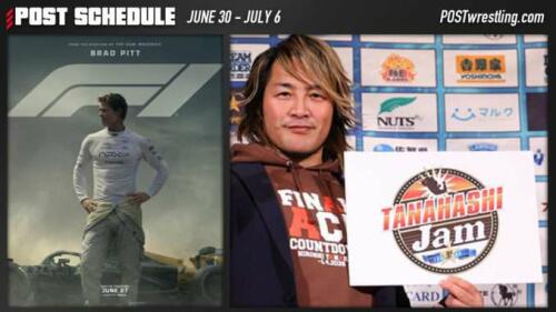 POST SCHEDULE: F1 Review, New Japan Soul & Tanahashi Jam, Ironheart