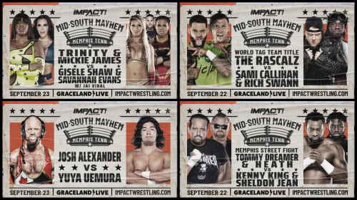 It’s Mid-South Mayhem! See These Incredible Matchups & More This Friday & Saturday in Memphis