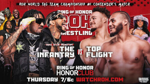 ROH On Honor Club (7/3/2025) Results: Infantry vs Top Flight, Serena Deeb, Wheeler Yuta, More Set