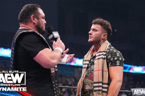 Samoa Joe Explains Why He Shoved MJF At NXT Takeover Brooklyn II, Referencing It In AEW
